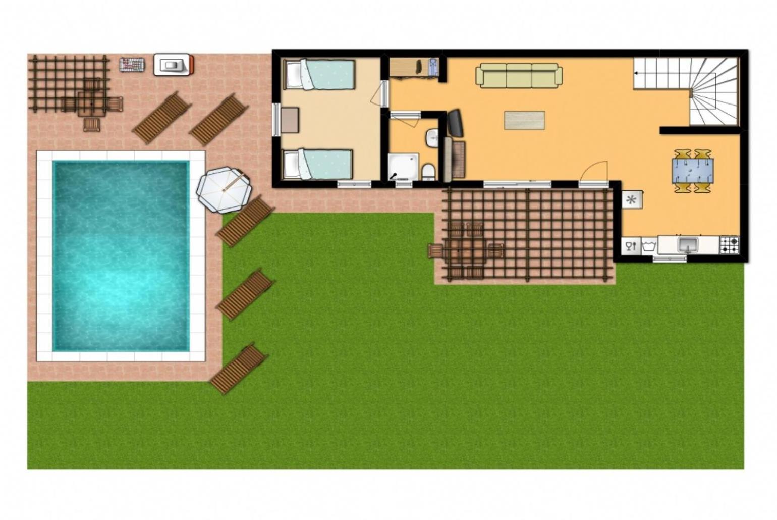 Villa Liakada Pánormos Exterior foto